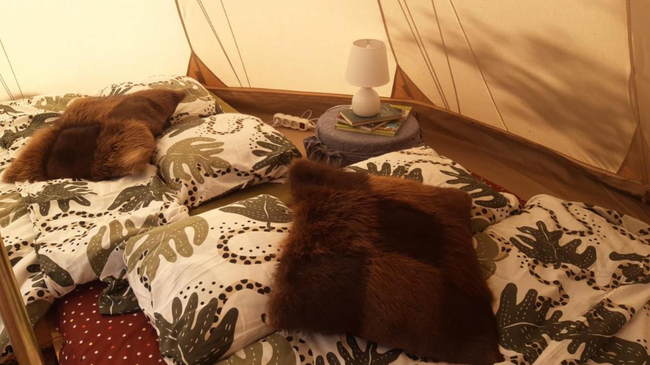 Glamping Fluffy Horns - Glempings Pukainie Ragi Hotel Plienciems Exterior photo